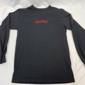 Lil Peep Hellboy Shirt Black Long Sleeve Rap Merch Size S